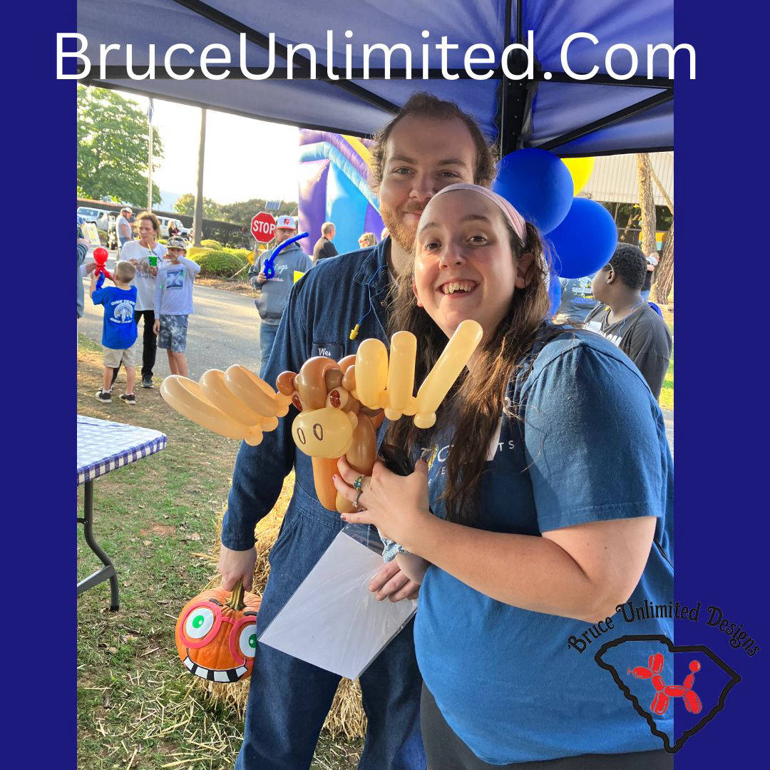 Bruce Unlimited Designs Balloon Twisting Anderson SC Greenville SC