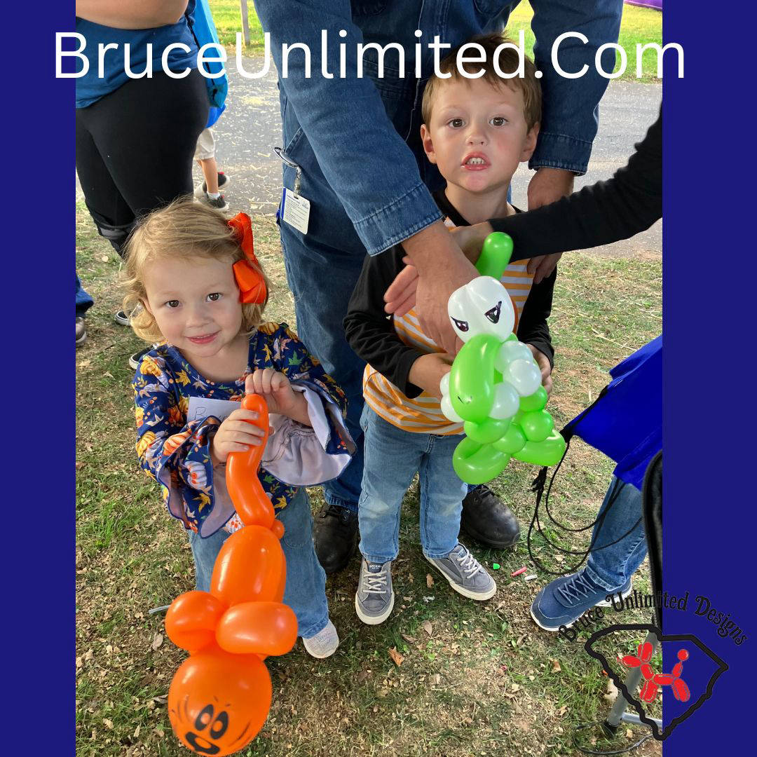 Bruce Unlimited Designs Balloon Twisting Balloon Artist Greenville SC