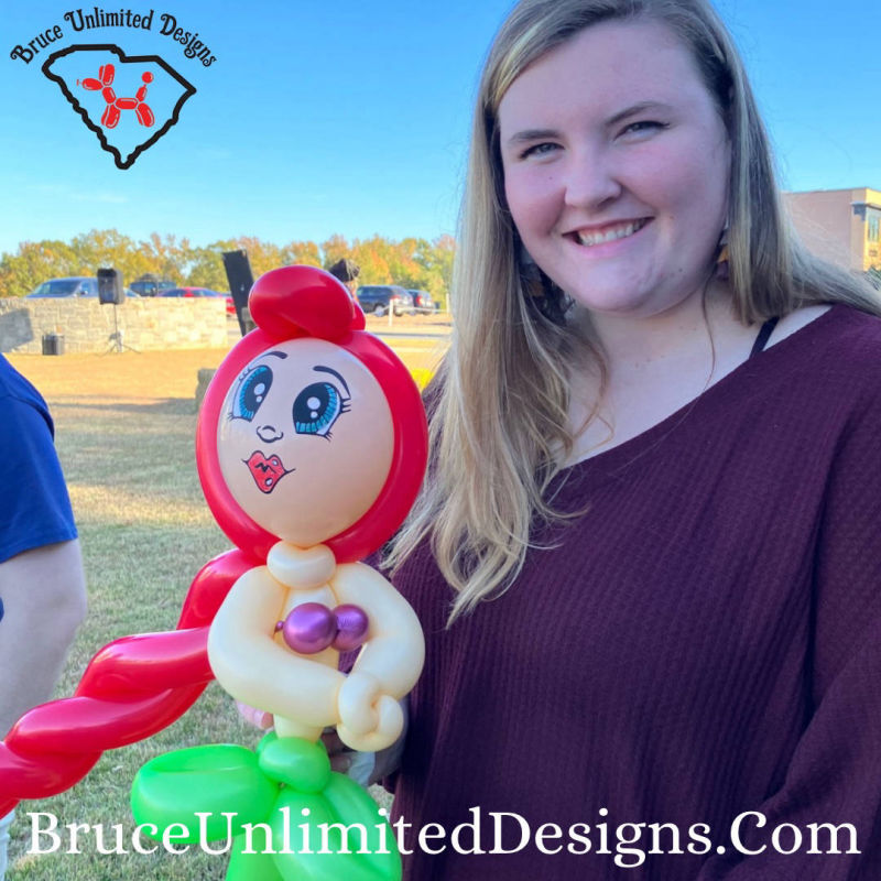 Bruce Unlimited Designs Balloon Twisting Clinton SC Greenville SC