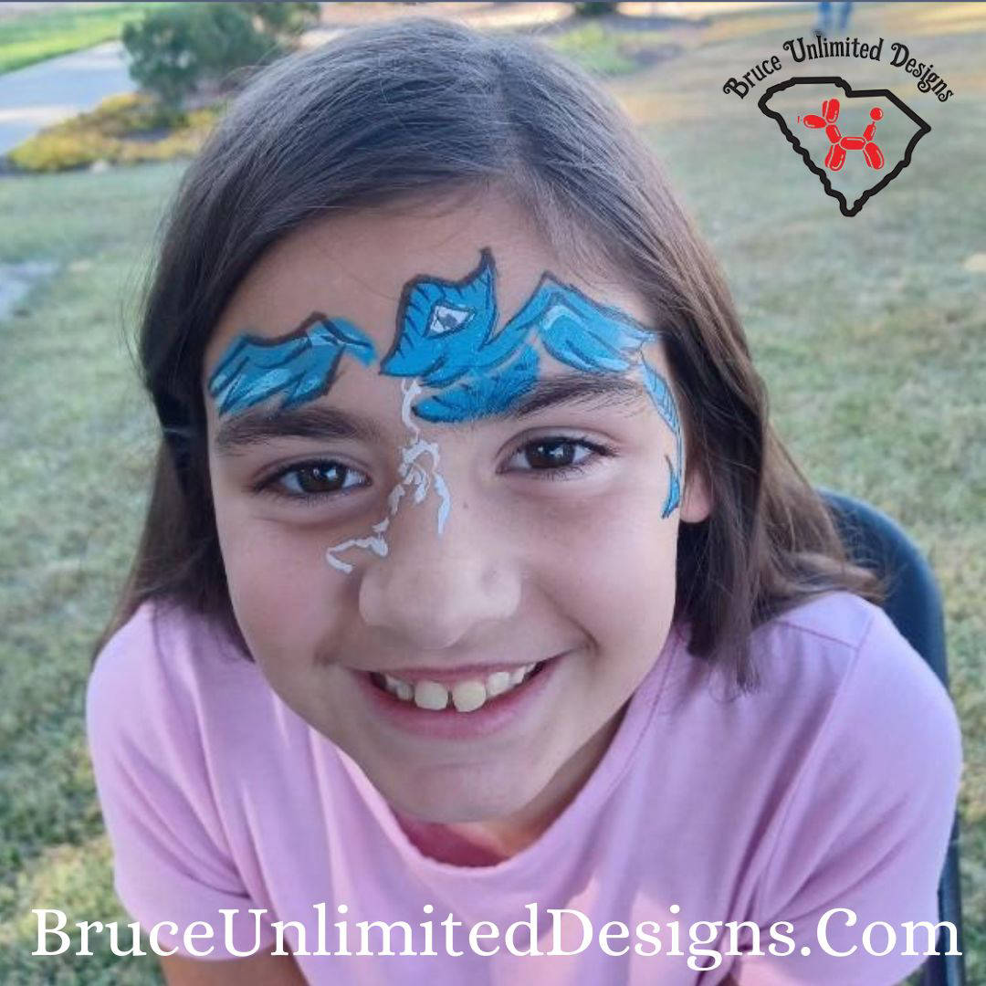 Bruce Unlimited Designs Face Painting Greenville SC Greer SC