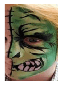 monster face painting entertainer custom face painter entertainment decor greenville sc anderson sc spartanburg sc upstate sc bruce unlimited designs