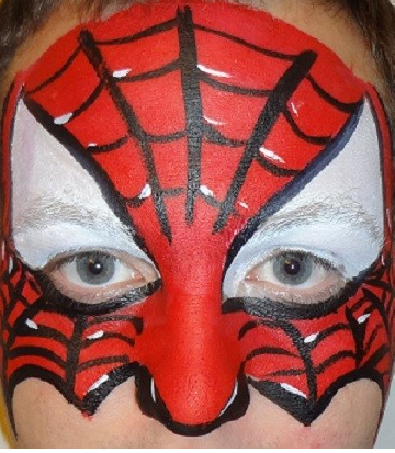 spiderman face painting entertainer custom face painter entertainment decor greenville sc anderson sc spartanburg sc upstate sc bruce unlimited designs